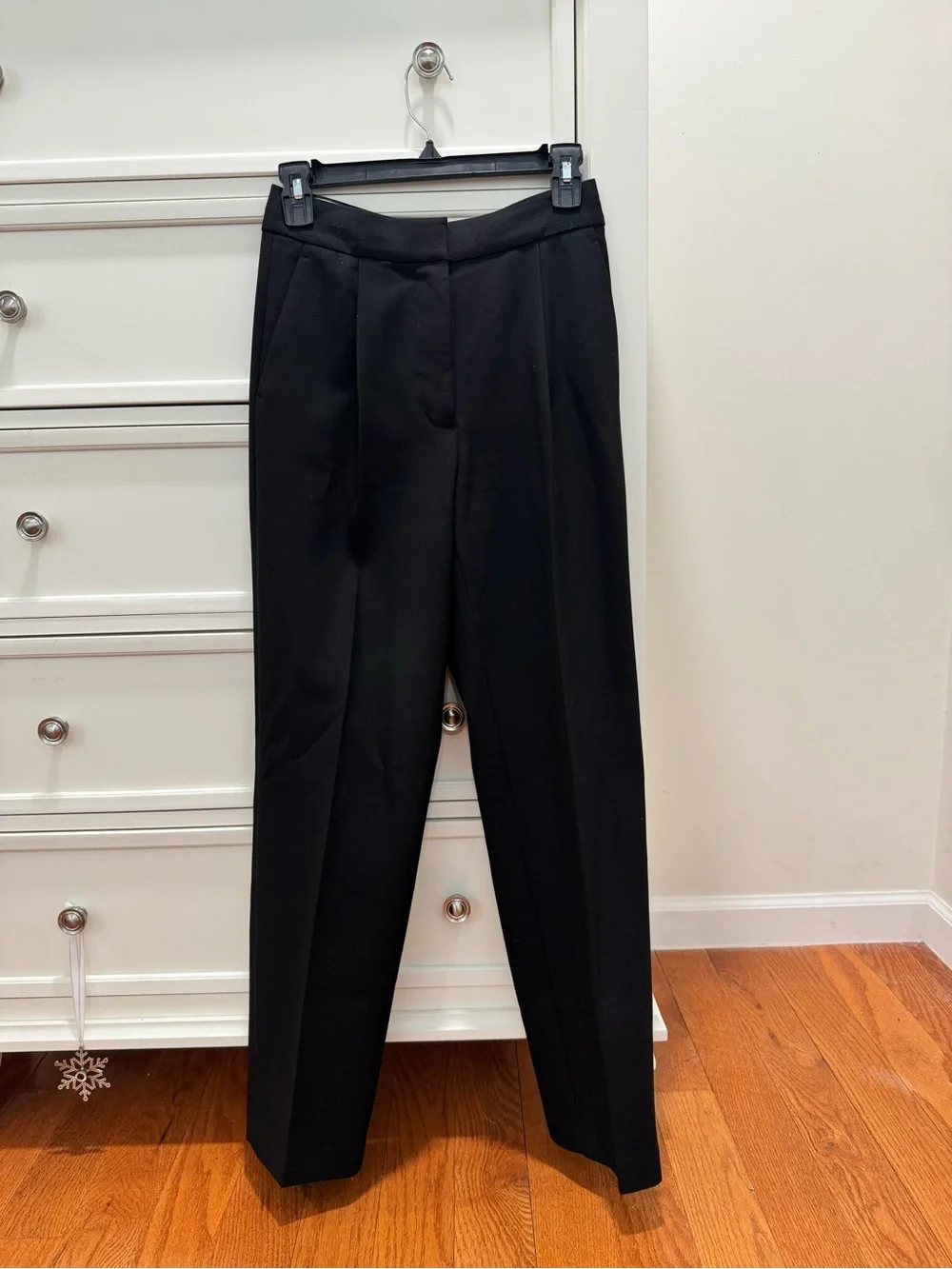 Classic Black Tailored Women's Dress Pants